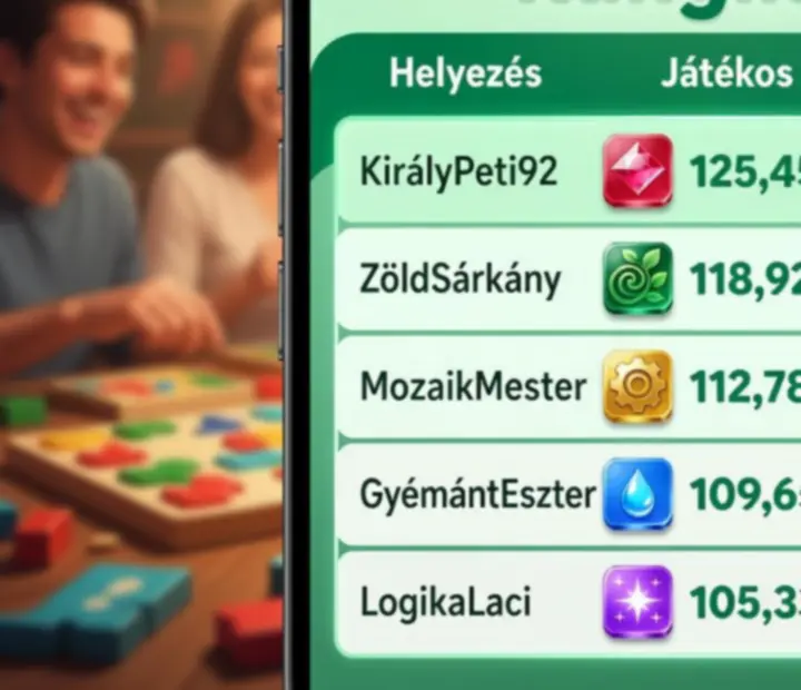 Magyar Tile Match ranglista és közösségi eredmények áttekintése